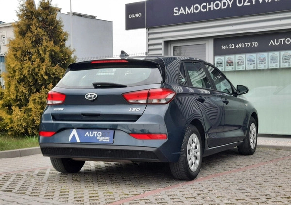 Hyundai I30 cena 65900 przebieg: 62958, rok produkcji 2022 z Dobiegniew małe 379